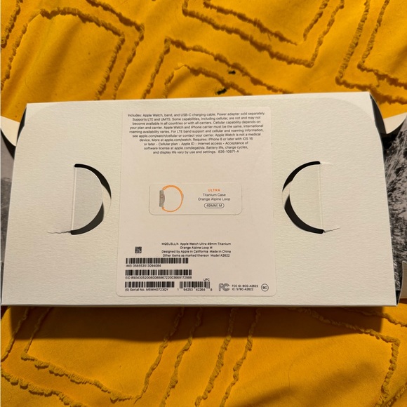 Genuine Apple Watch Ultra GPS + Cellular w/ Box, Charging Cable Excellent! - Picture 3 of 7